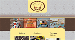 Desktop Screenshot of alittlecakeshop.com